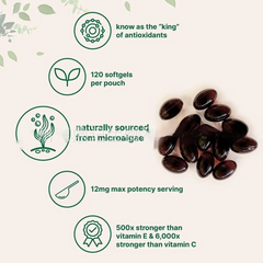 Astaxanthin Soft Capsules – 120 Tablets